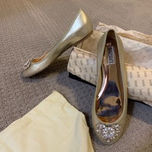 Badgley Mischka Shoes - Badgley Mischka – Bianca Embellished Ballet Flat Badgley Mischka Shoes - Badgley Mischka – Bianca Embellished Ballet Flat